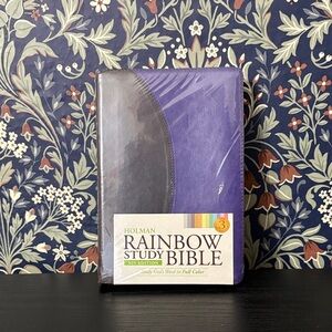 Purple Rainbow Study Bible